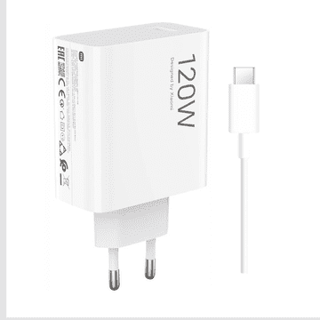 Xiaomi 120W HyperCharge Combo (Type-A), napajalni adapter