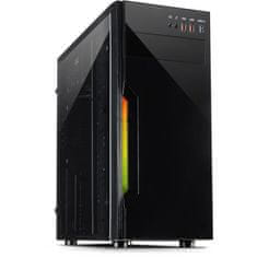 Inter-tech B-42 RGB midi-ATX črno ohišje