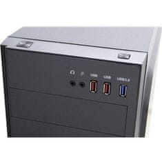 Inter-tech B-42 RGB midi-ATX črno ohišje