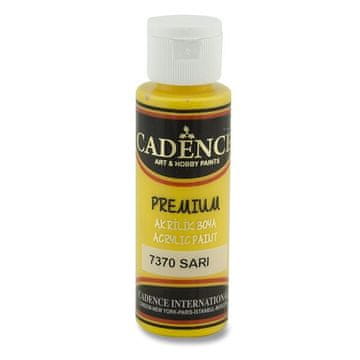 Cadence Akrilna barva Premium - Rumena gorčica / 70 ml