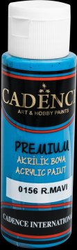 Cadence Akrilna barva Premium - Kraljeva modra / 70 ml