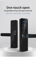 BOT Pametna ročica TTLock SH2 črna Bluetooth