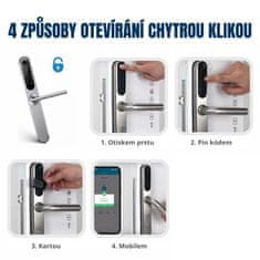 BOT Smart ročaj TTLock H1 zlata