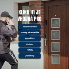 BOT Pametni ročaj TTLock H1 srebrn brez cilindra