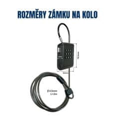 BOT Pametna ključavnica za kolo CSL1 Tuya