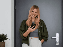 Nuki Smart Lock Pro Pametna ključavnica Pro 5. generacije, podpora za Matter, črna in bela