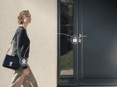 Nuki Smart Lock Pro Pametna ključavnica Pro 5. generacije, podpora za Matter, črna in bela