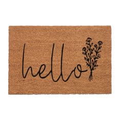 UNBRANDED Predpražnik "Hello" v kokosu 
