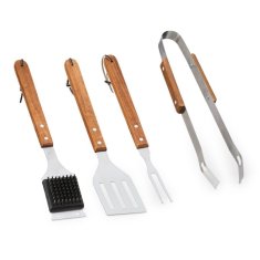 UNBRANDED 4-delni set jedilnega pribora za žar 