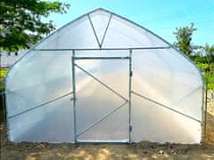 TopRastlinjaki TOP MODEL 2025 Profi rastlinjak – Robustni rastlinjak širine 4 m, dolžina 10m, višina stranic 1,8 m + 1x vrata – Idealen za hobi in profesionalne vrtnarje – Proizvodnja EU, 1000 cm