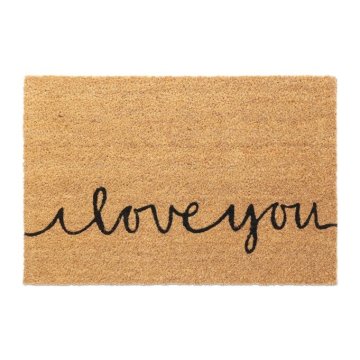 UNBRANDED Predpražnik v kokosu iloveyou