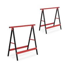 UNBRANDED Komplet delovnih nosilcev 2 rdeče/črne barve 