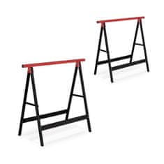 UNBRANDED Komplet delovnih nosilcev 2 črno/rdeča 