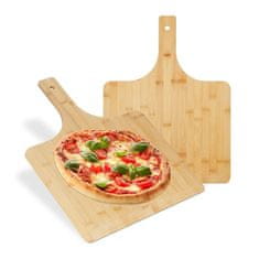 UNBRANDED Pizza Slider XXL Bambus Set 2 