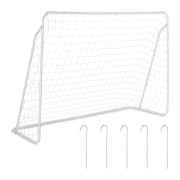 UNBRANDED Nogometni gol iz belega jekla