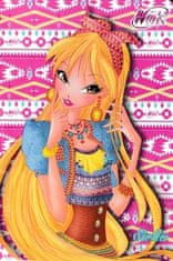 Akim Winx club - Beležnica A5 z obročastim vezalnikom + pisalo