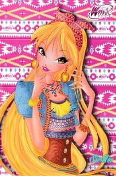 Akim Winx club - Beležnica A5 z obročastim vezalnikom + pisalo