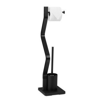 UNBRANDED WC stol črn