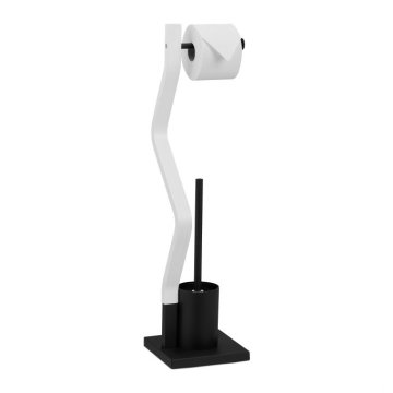 UNBRANDED WC stol črno/bel