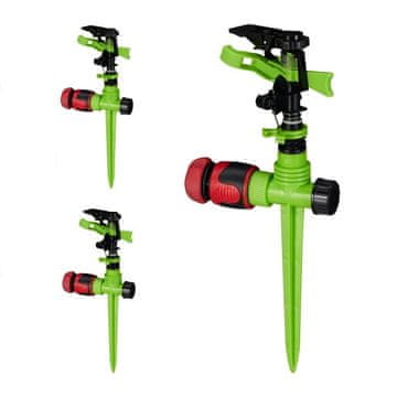 UNBRANDED Vrtni komplet impulznih škropilnikov 3 kom