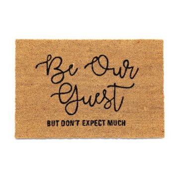 UNBRANDED Predpražnik v kokosu "Be Our Guest