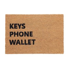 UNBRANDED Kokosov predpražnik "Key Phone Wallet 