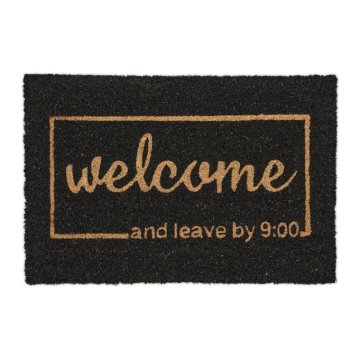 UNBRANDED Predpražnik v kokosu "Welcome and leave 9