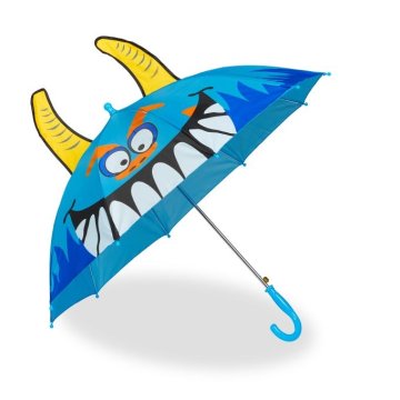 UNBRANDED Otroški dežnik "Monster"