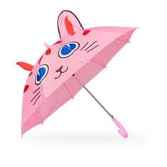 UNBRANDED Otroški dežnik "Cat" 