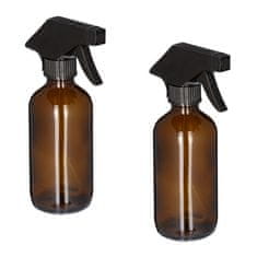 UNBRANDED Razpršilna steklenica Glass 230 ml Set 2 