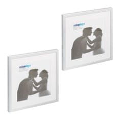 UNBRANDED Okvir za slike 38,5 x 38,5 cm Komplet 2 kom 
