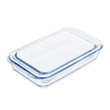 UNBRANDED set 2 steklenih podstavkov