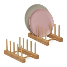 UNBRANDED Stojalo za krožnike za 4 krožnike Set 2 
