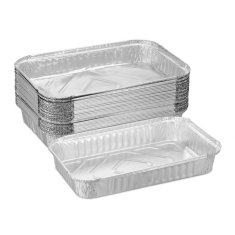 UNBRANDED Aluminijasta posoda za žar, set 25 kom 