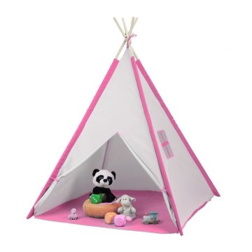 UNBRANDED Igralni šotor Tepee s talno podlogo