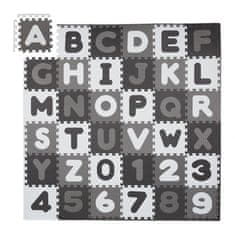 UNBRANDED Puzzle podloga z ABC in številkami 