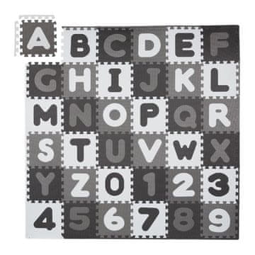 UNBRANDED Puzzle podloga z ABC in številkami
