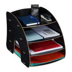 UNBRANDED Predal za dokumente s 4 predelki 