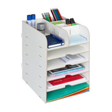 UNBRANDED Namizni organizator s predalom za shranjevanje