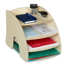 UNBRANDED Predal za dokumente s 4 predelki 