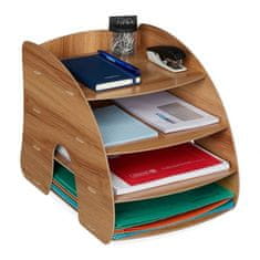 UNBRANDED Predal za dokumente s 4 predelki 