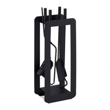 UNBRANDED Kamin 5 delni v črni barvi