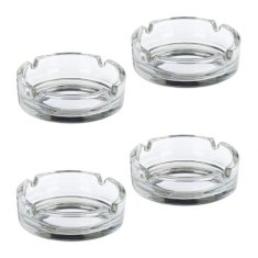 UNBRANDED Stekleni pepelniki - set 4 