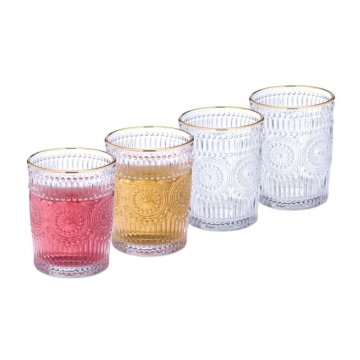 UNBRANDED Vintage kozarci 30 cl set 4
