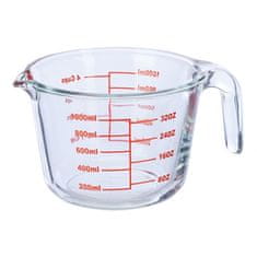 UNBRANDED Merilni vrč v steklu 1000 ml 