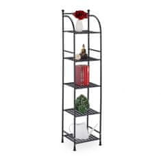 UNBRANDED Ozek talni regal s 5 policami 