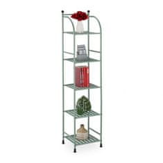 UNBRANDED Ozek talni regal s 5 policami 
