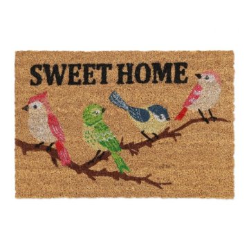 UNBRANDED Predpražnik iz kokosovih vlaken "Sweet Home"
