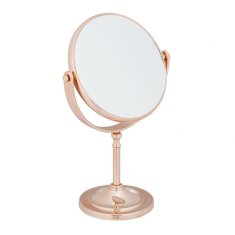 UNBRANDED Povečevalno ogledalo bakrene barve 