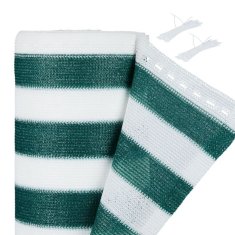 UNBRANDED Zaščita zasebnosti 1,2 m zeleno-bela 